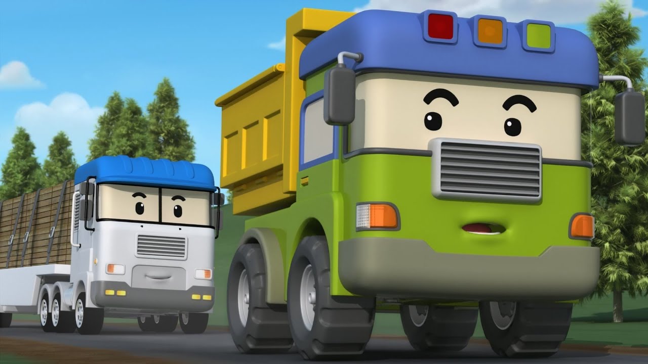 Caminhões│Amigos de Broomestown│Caminhões Especiais│Animado Para Crianças│Robocar POLI TV Português