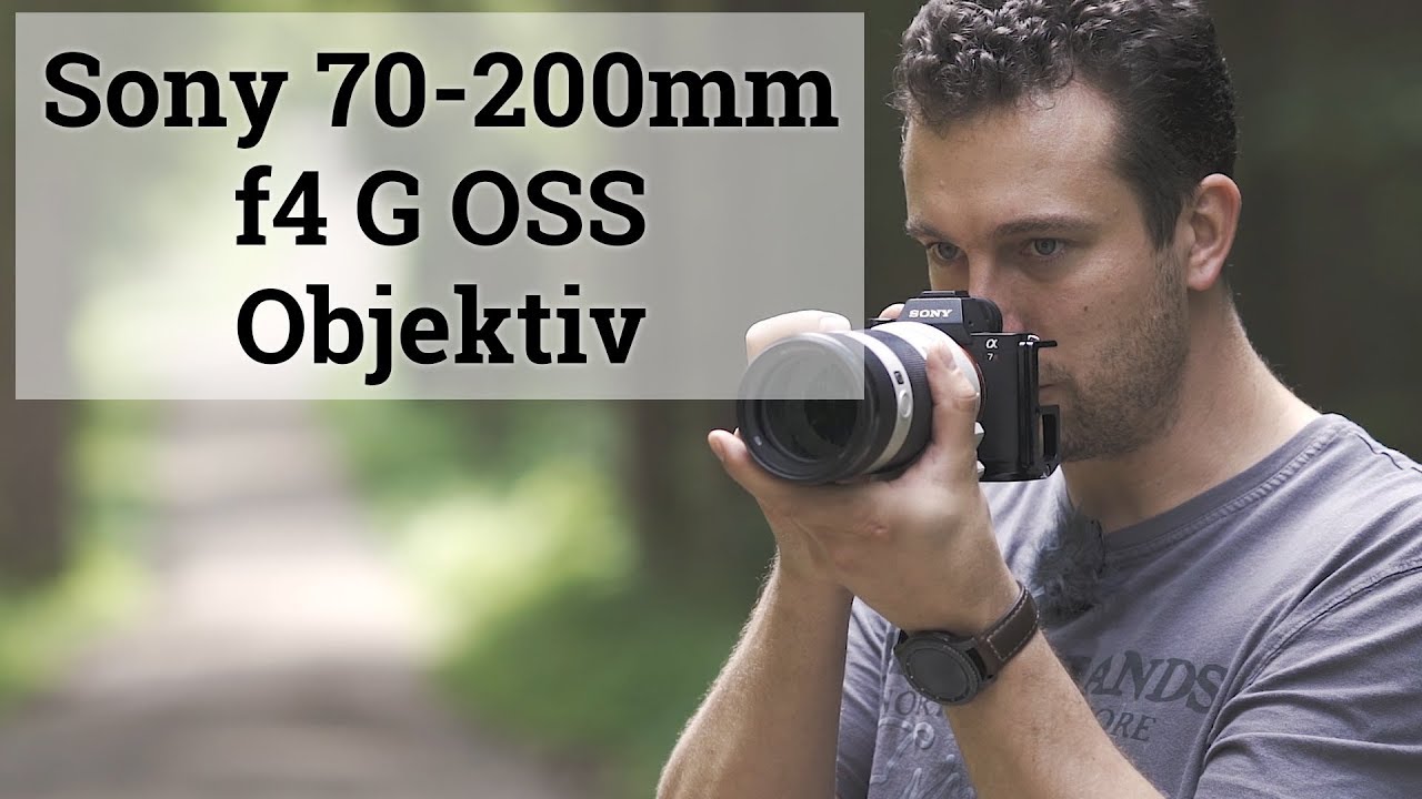 Sony 70-200mm f4 G OSS FE Teleobjektiv für Sony