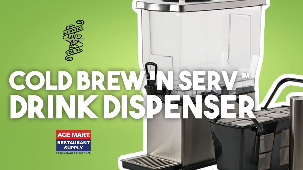 Service Ideas Cold Brew 'n Serv Beverage Dispenser