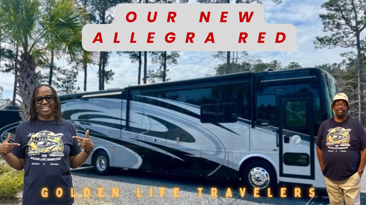 We Bought a Tiffin Allegro Red Motorhome | Full Tour + Moving Day Adventure 