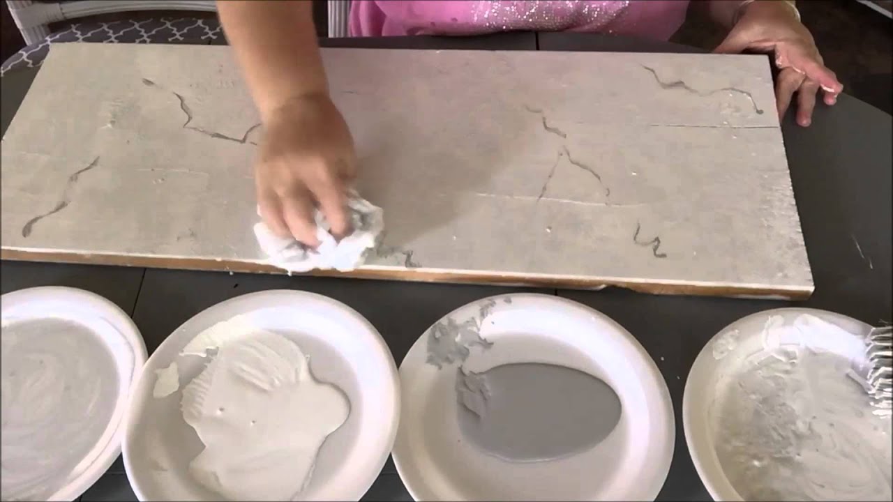 How To Paint Faux Carrara Marble~Super Easy!