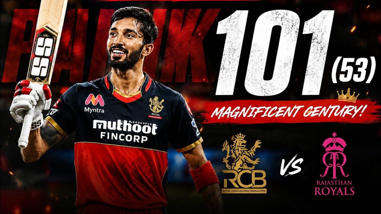 Devdutt Padikkal 101(53) Vs Rajasthan Royals 2021 IPL | Rupan Cricket World |