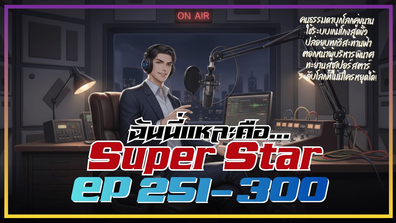 ฉันนี่แหละ SuperStar EP 251-300 รวมตอน #นิยายเสียง #นิยายจีน #นิยาย #นิยายเสียงจีน