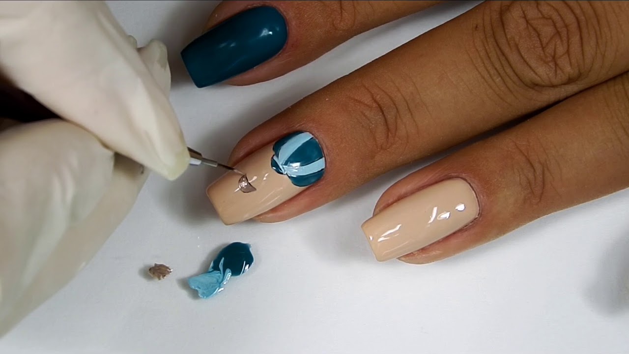 Autumn nails Balloon / SUNFLOWER Nail Professional