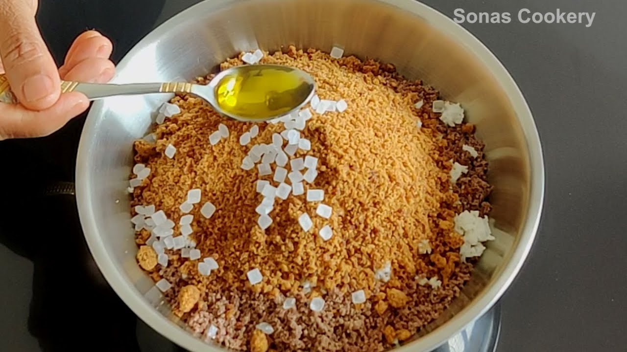 Easy Sweet Recipe | How To Make Tasty Millet Puttu