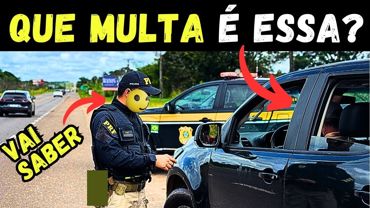 É MULTA? Tem UMA Que EU NEM SABIA que EXISTIA | Direção Defensiva