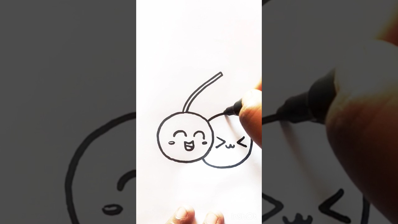 fruits drawing #art #easydrawing #tutorial #simpledrawingtutorial #viraldrawing