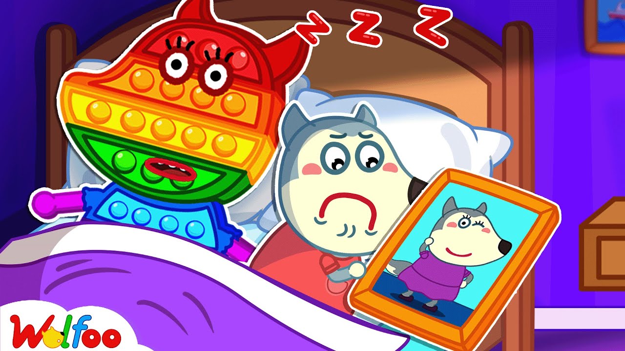 My Mommy is The Best! Wolfoo Doesn't Want Pop It Mommy   Funny Stories about Family   Wolfoo Family