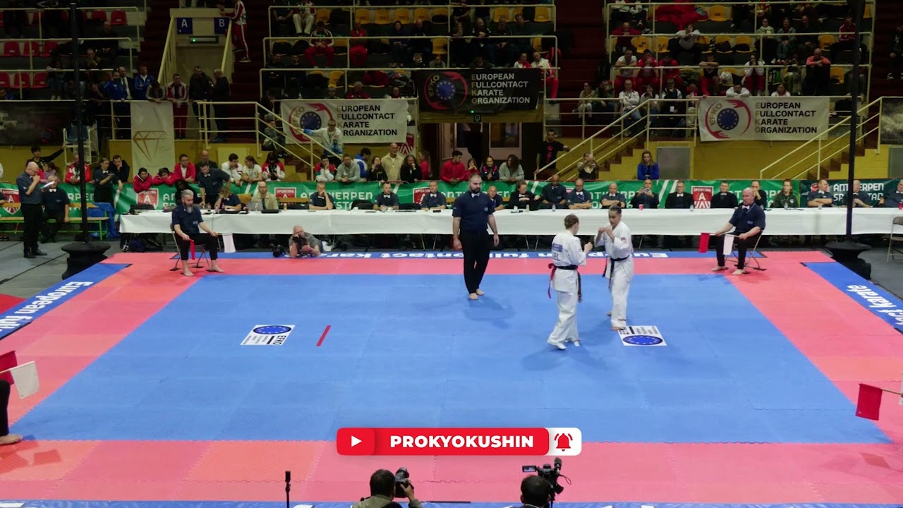 EFKO European Cup, 1/2 -59kg Shanty Jacobs (Belgium, aka) - Valence Bickel (Netherlands)