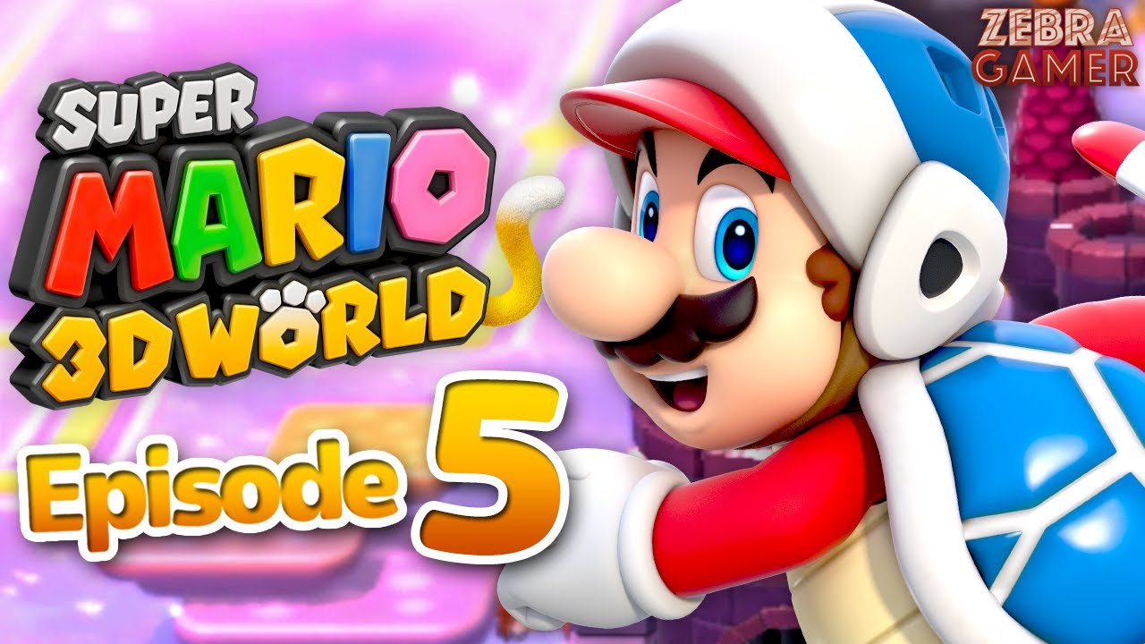 Прохождение Super Mario 3D World на Nintendo Switch, часть 5 — World 5 100%! Бумеранг Марио!