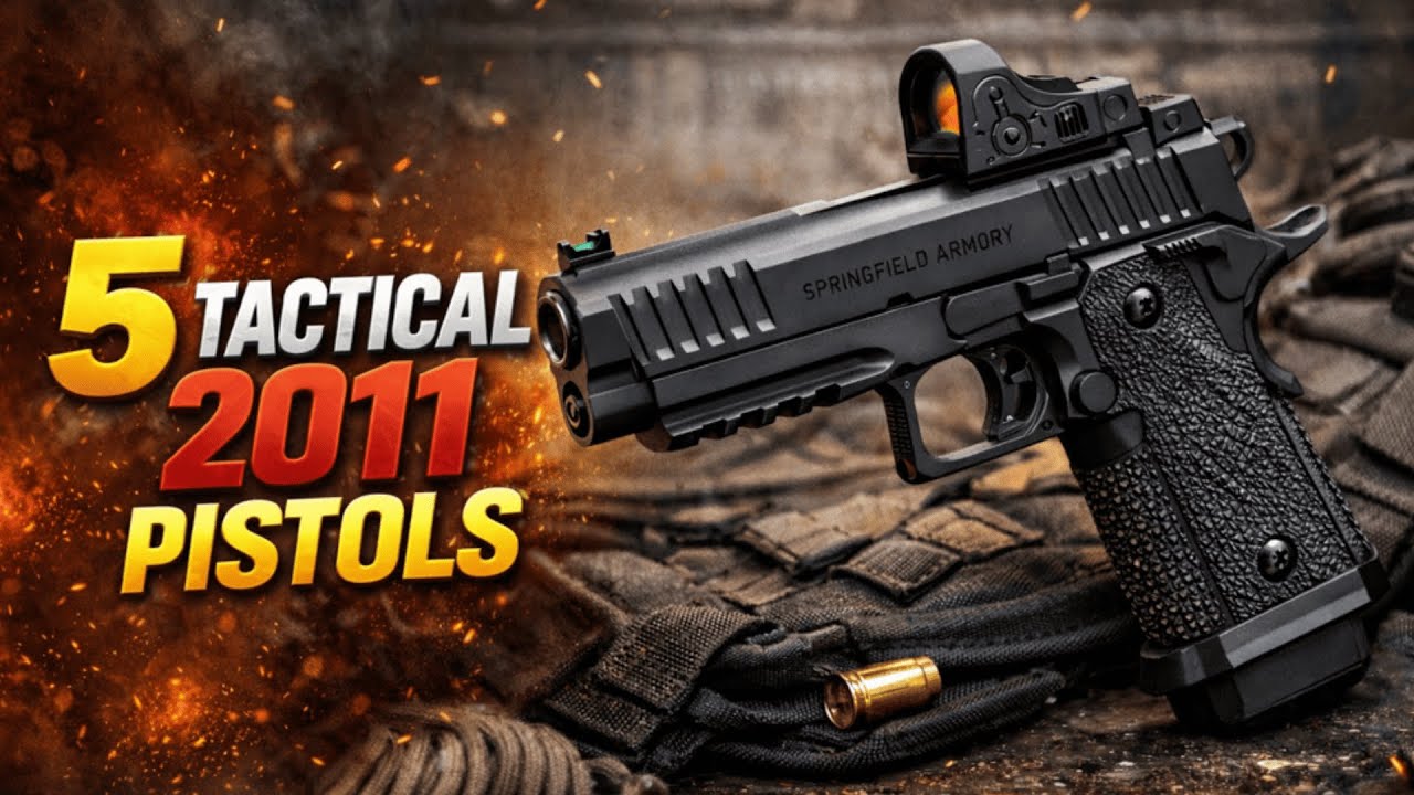 These 5 Tactical 2011 Pistols Are Redefining Handguns in 2026