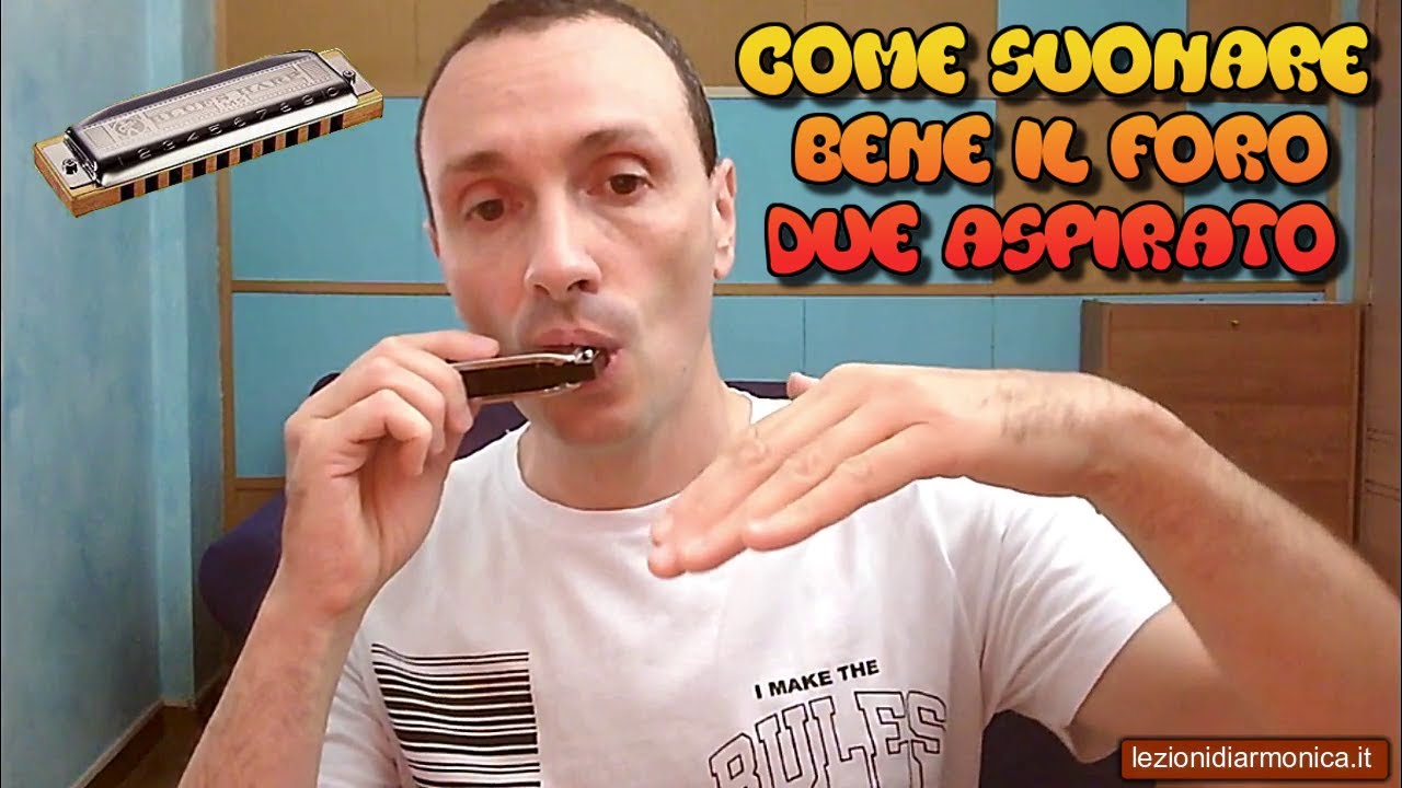 Come suonare il secondo foro aspirato sull'armonica