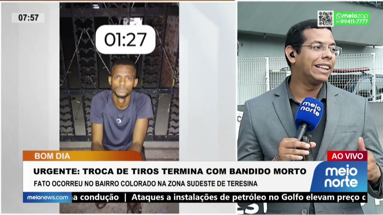 Indivíduo especializado em roubo de veículos morre após troca de tiros durante a madrugada | Bom Dia