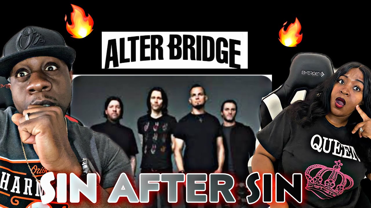 THIS IS SO DEEP!!!   ALTER BRIDGE - SIN AFTER SIN (REACTION)