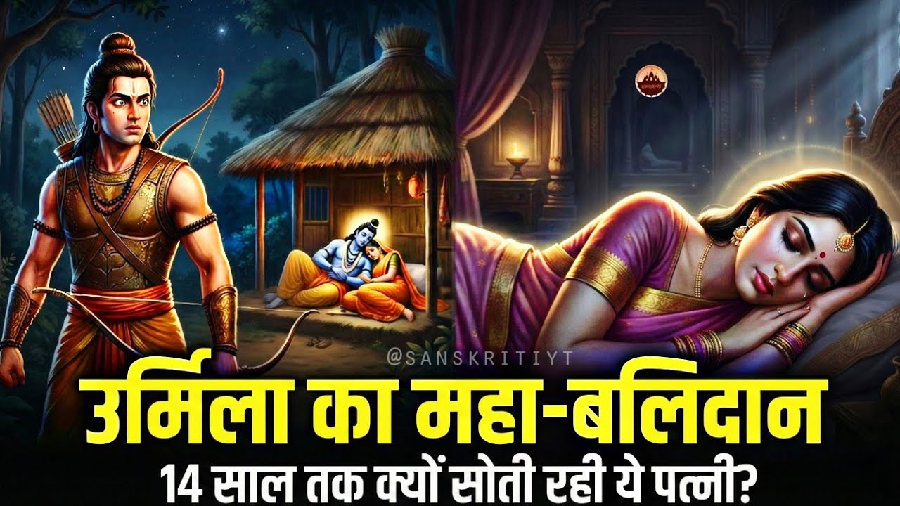 रामायण का सबसे बड़ा रहस्य: 14 साल तक क्यों सोती रही उर्मिला? | Urmila & Lakshman Ji Story in Hindi