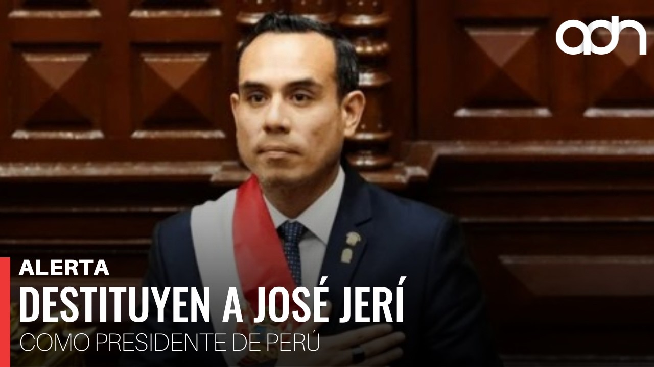 🚨&iexcl;&Uacute;ltima Hora! Congreso de Per&uacute; destituye al presidente Jos&eacute; Jer&iacute;, acusado de corrupci&oacute;n