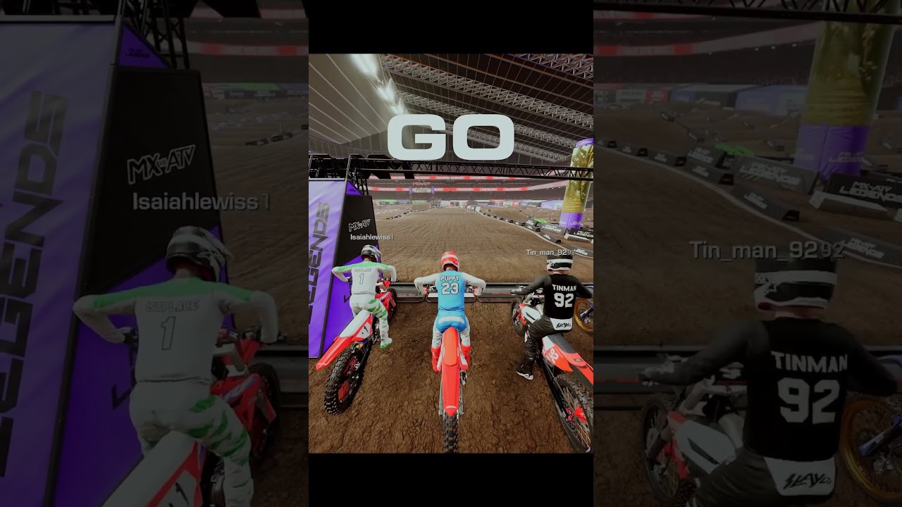 Racing the #1 rider in the world (MX vs ATV LEGENDS)