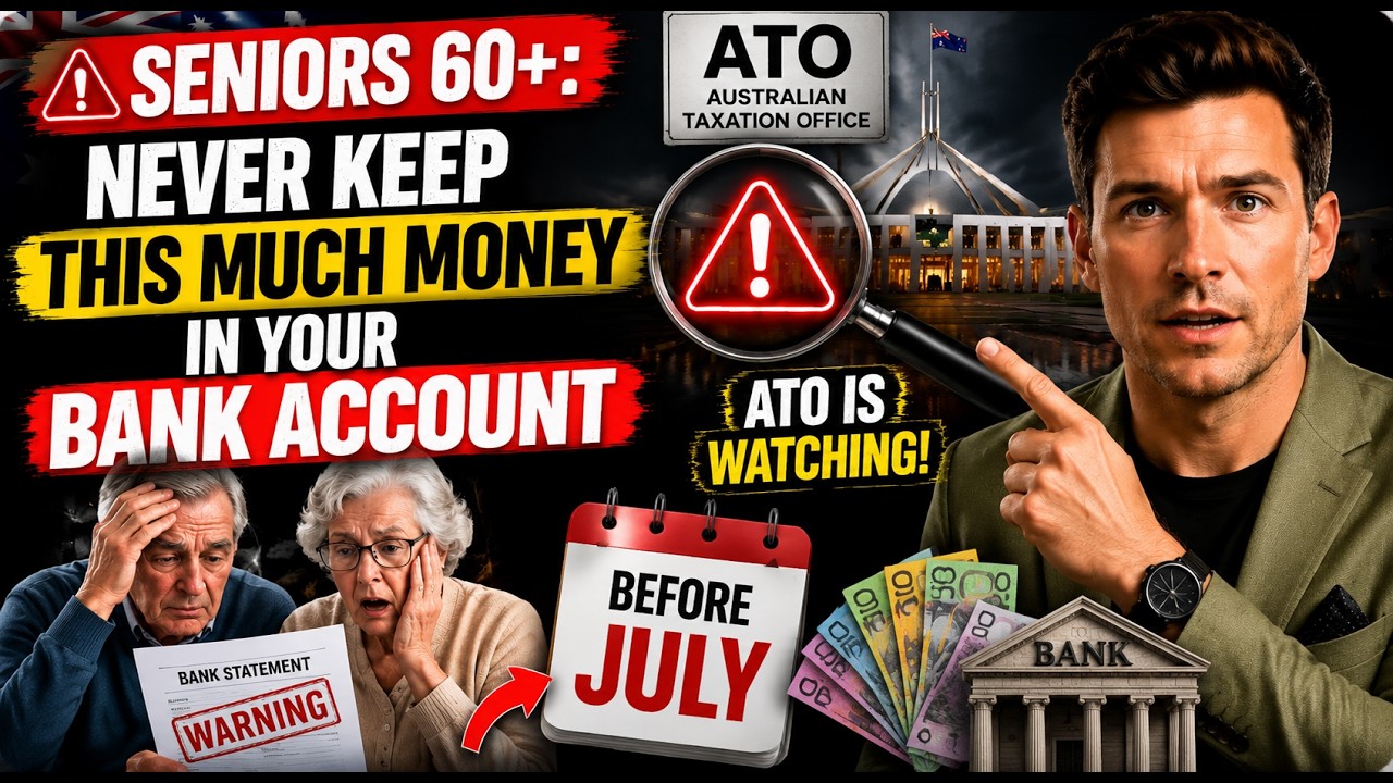 🚨 Seniors 60+: Never Keep This Much Money in Your Bank Account &mdash; ATO is Watching Before July 1