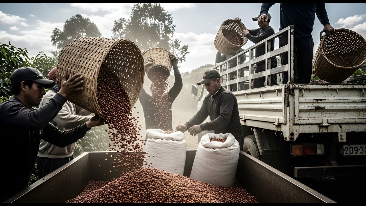 How Coffee Is Made | Inside the Modern Coffee Factory (From Bean to Cup)