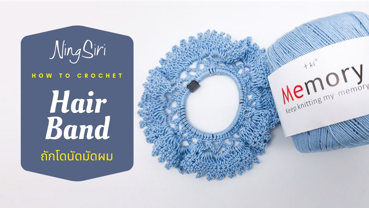headband crochet Tutorial - Step by Step  | NingSiri Crochet