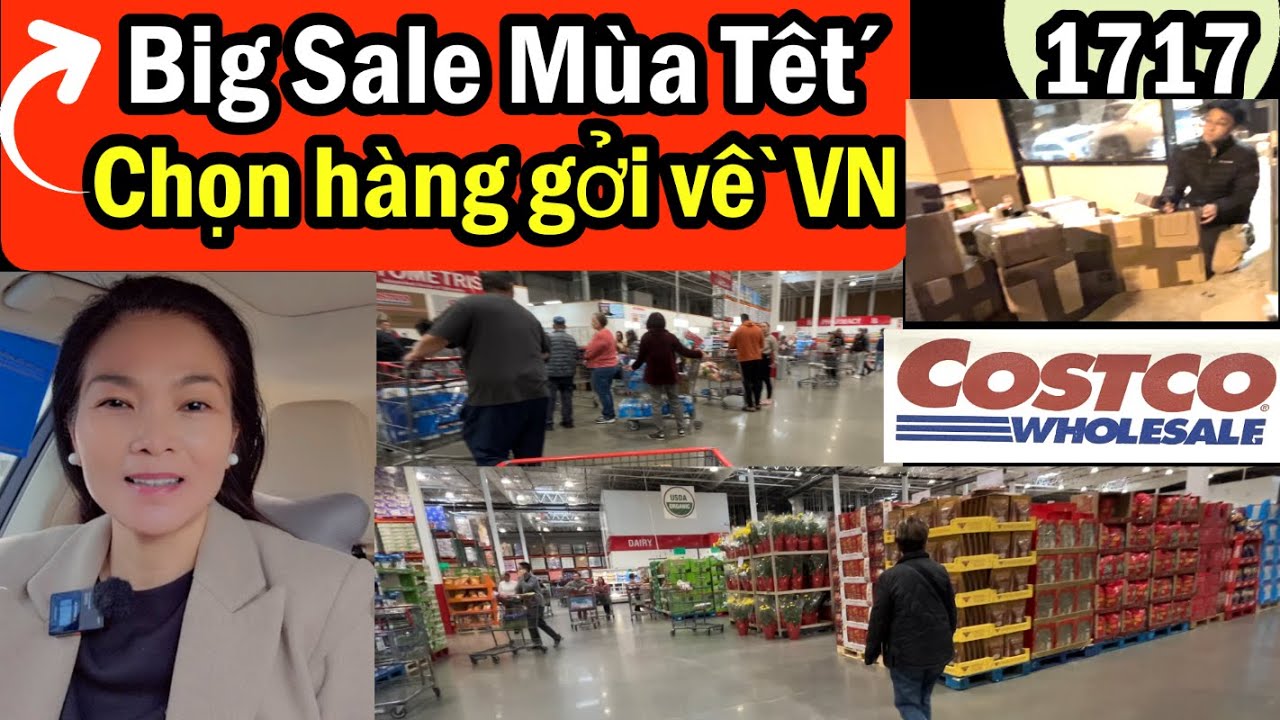Mua sắm tết thấy rẻ mua để dành Costco hàng mới về, mua gởi về VN,  #1717