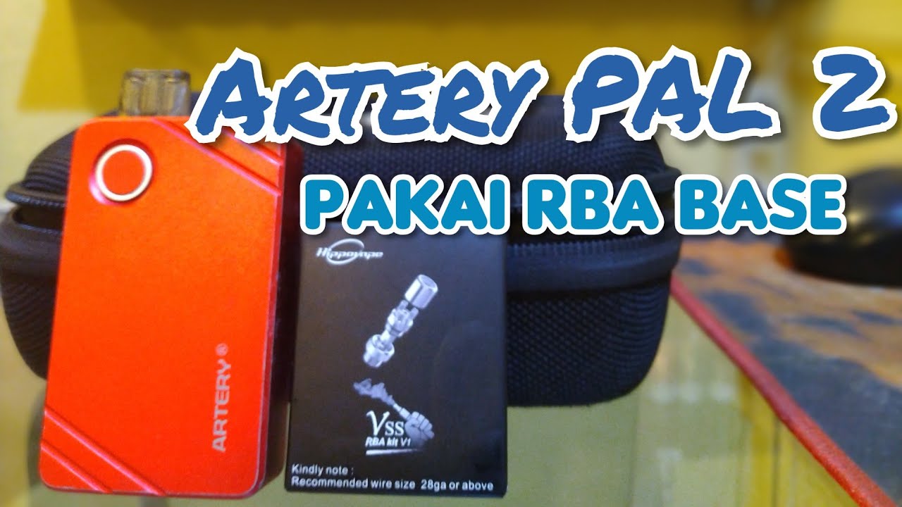 POD Artery Pal 2 BISA PAKE RBA!!! Ga usah beli coil occ (pabrikan)!!! Coiling aja!!!