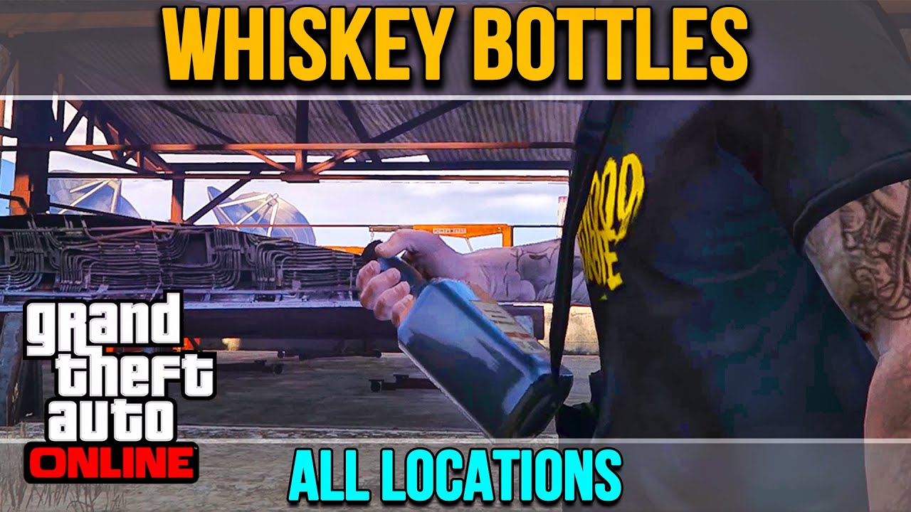 Search the Scrapyard for the Whiskey Bottles GTA 5 Money Fronts