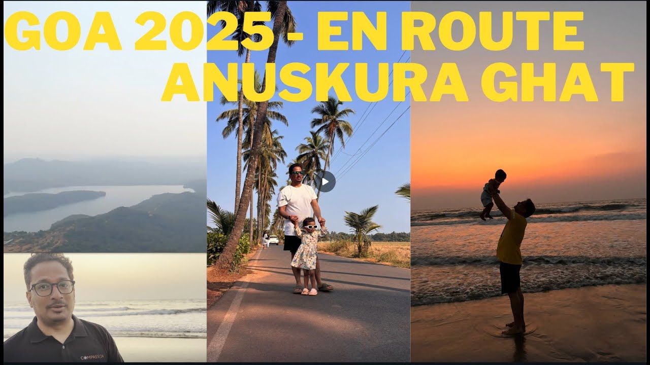 🚗 Pune to Goa Road Trip via Anuskura Ghat | 2025 Travel Vlog with Family | Tata Punch Drive 🌄