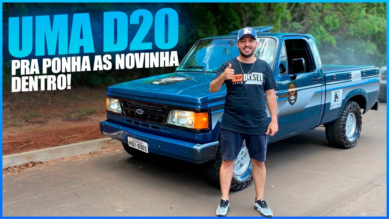 CHEVROLET D20 MAXION 1992, RESTAURADA E PRONTA PRA TRILHA!! @CanalRacing67