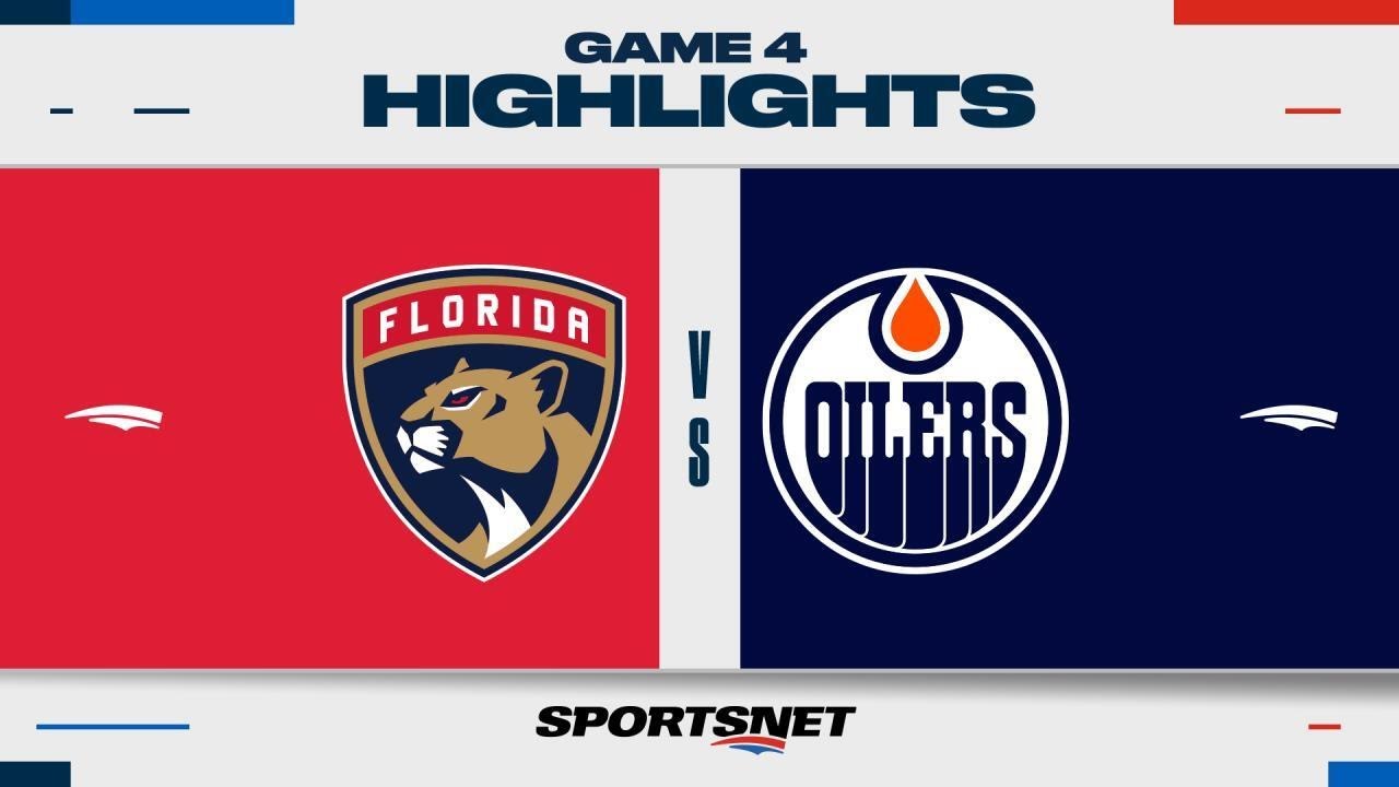 Stanley Cup Final Game 4 Highlights | Panthers vs. Oilers - June 15, 2024