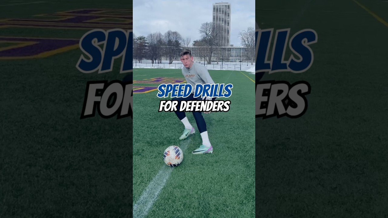 Speed Drills For Defenders @TeamVKTRY #footballtraining #defender #soccerdrills #speed #football