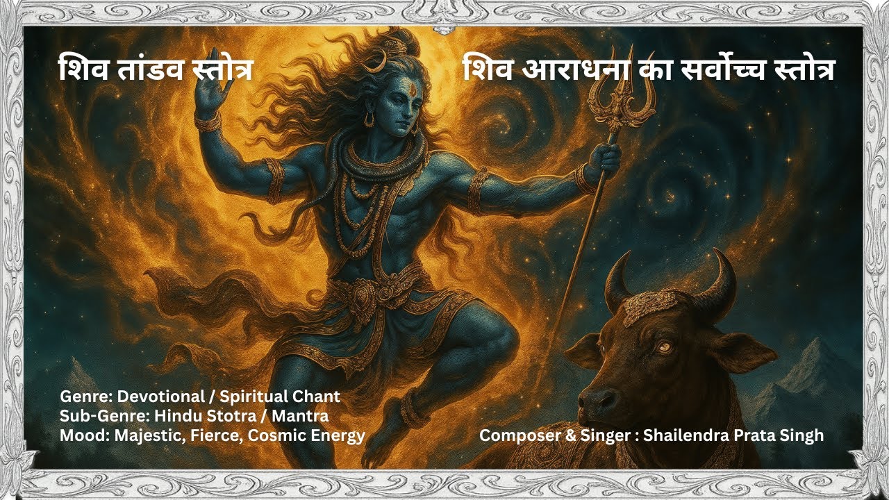 Shiva Tandava Stotram | Powerful Shiva Aradhana Chant | सावन सोमवार विशेष | शिव तांडव स्तोत्र