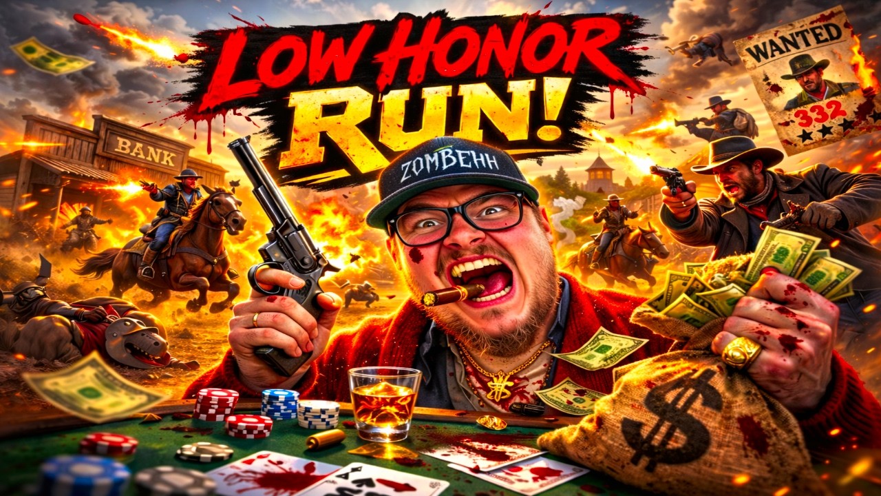 RDR2 Low Honor Run!