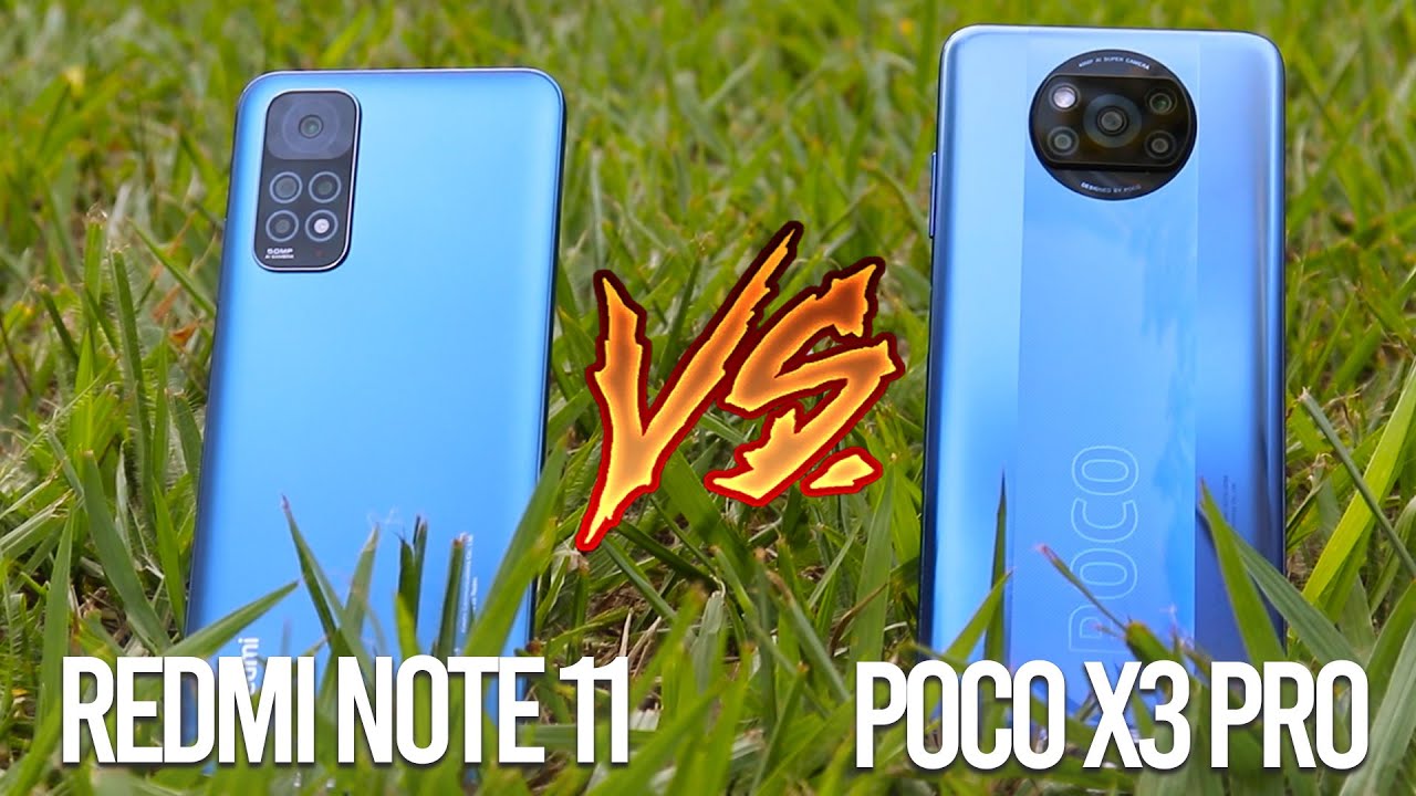 REDMI NOTE 11 VS POCO X3 PRO! DUELO DE CUSTO BENEFICIO! QUAL É O MELHOR PRA VOCÊ?