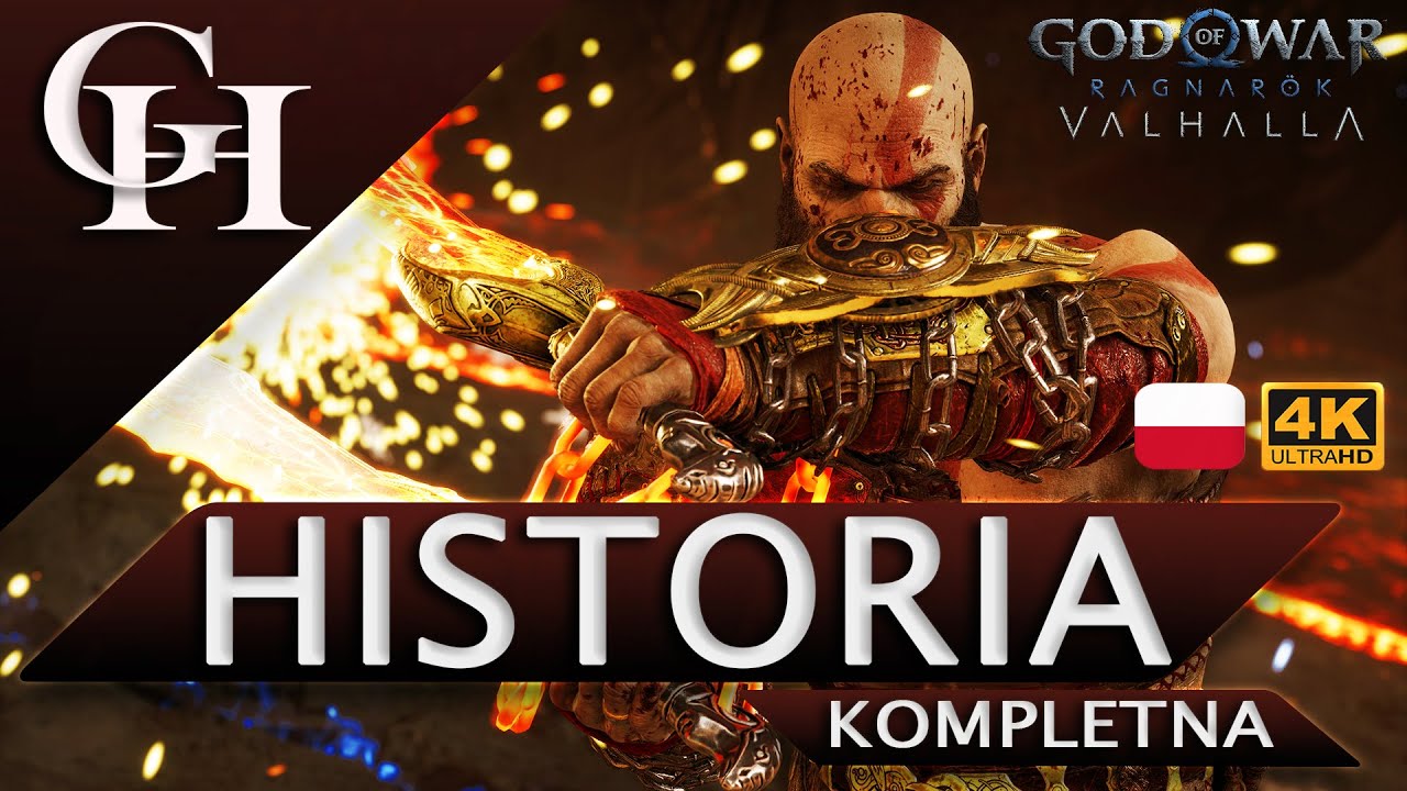 GOW RAGNAROK - VALHALLA [ GROWY FILM DUBBING PL ]  HISTORIA KOMPLETNA [ GAMEPLAY/CUTSCENKI ] WYŁ.HUD
