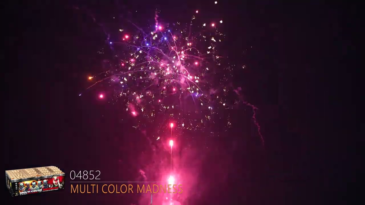 Multi Color Madness - Busscher Vuurwerk Hengelo