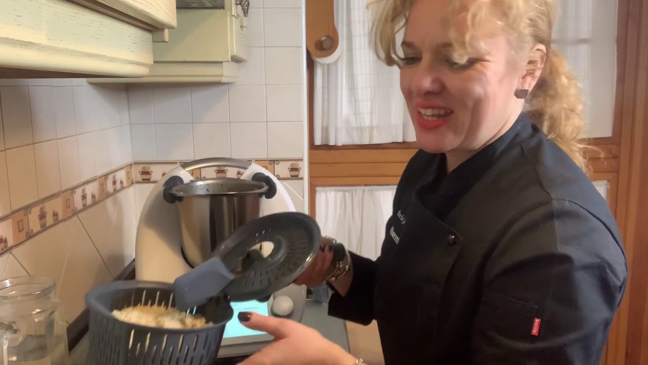 Risotto de arroz integral al aroma de mediterraneo