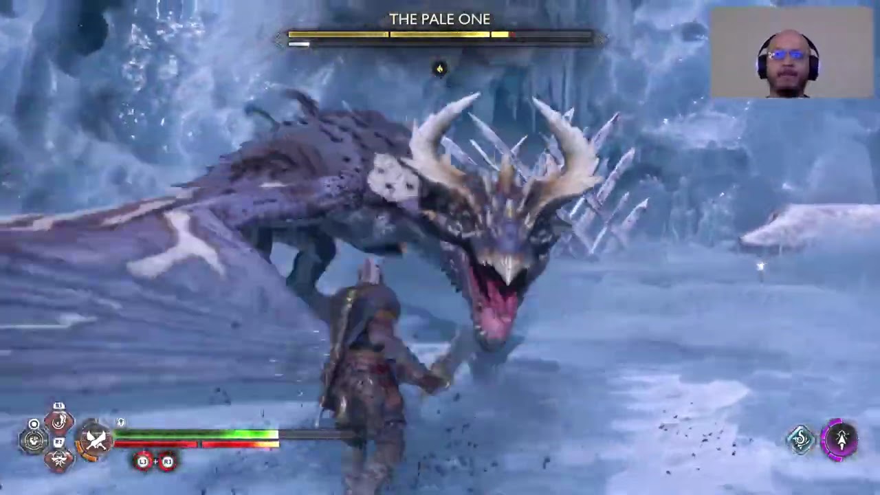 Kratos vs The Raven Keeper & The Pale One