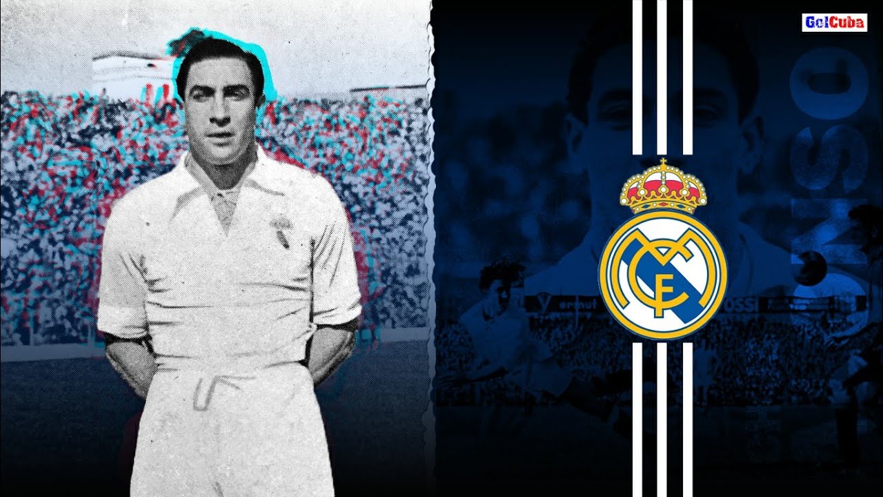 ⚪ El futbolista CUBANO que marc&oacute; el PRIMER GOL en el Estadio Santiago Bernab&eacute;u del REAL MADRID