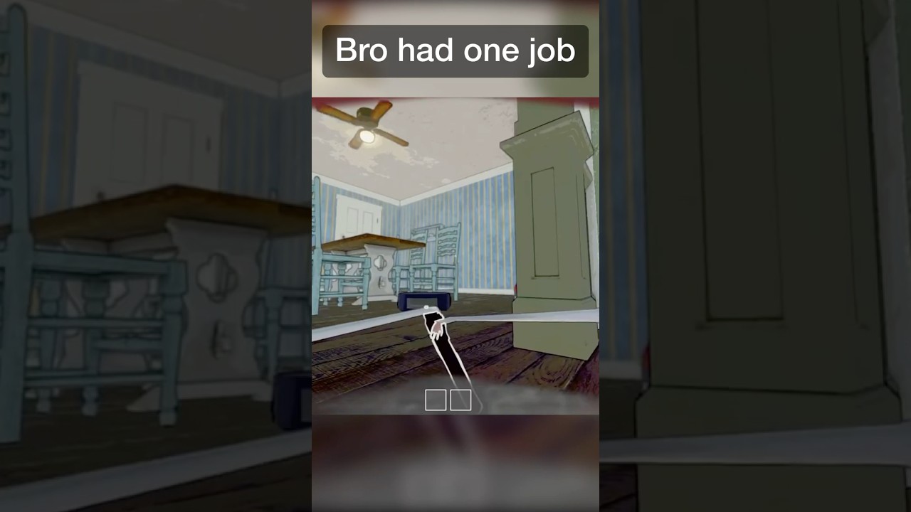 У брата была одна задача #burglingnomes #gaming #funny