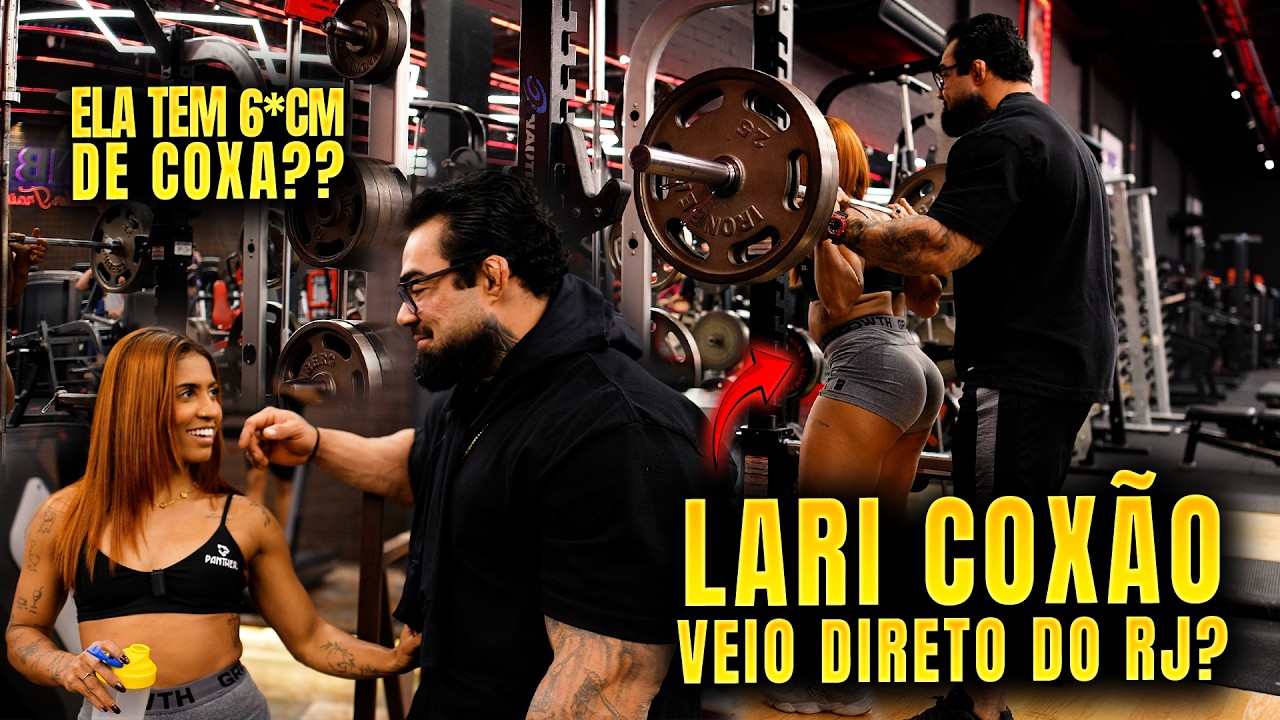 ENTRE CACHA&Ccedil;A E AGACHAMENTO... ESSE TREINO SAIU DO CONTROLE 🤣