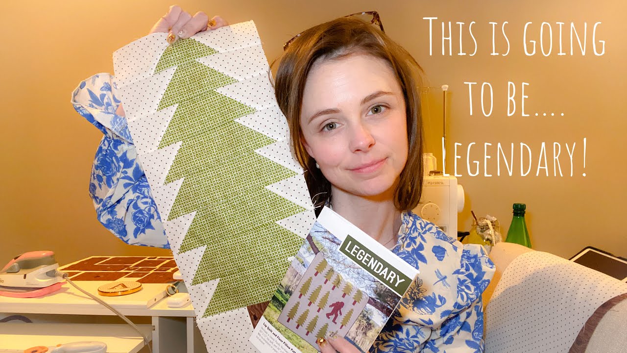 Wait For It.... Legendary! || Elizabeth Hartman Quilt || Quilt VLOG 124