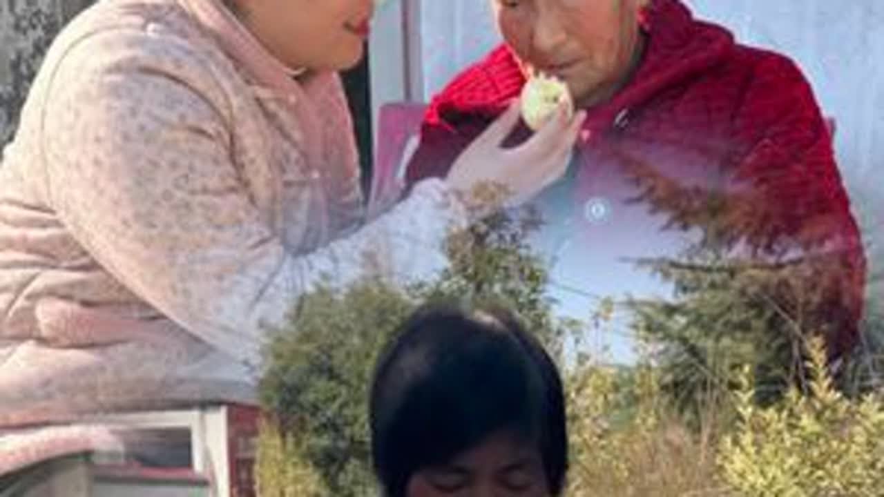 百善孝为先，家有一老，如有一宝，善待自己的老人吧#婆媳#家庭#记录农村生活#情感