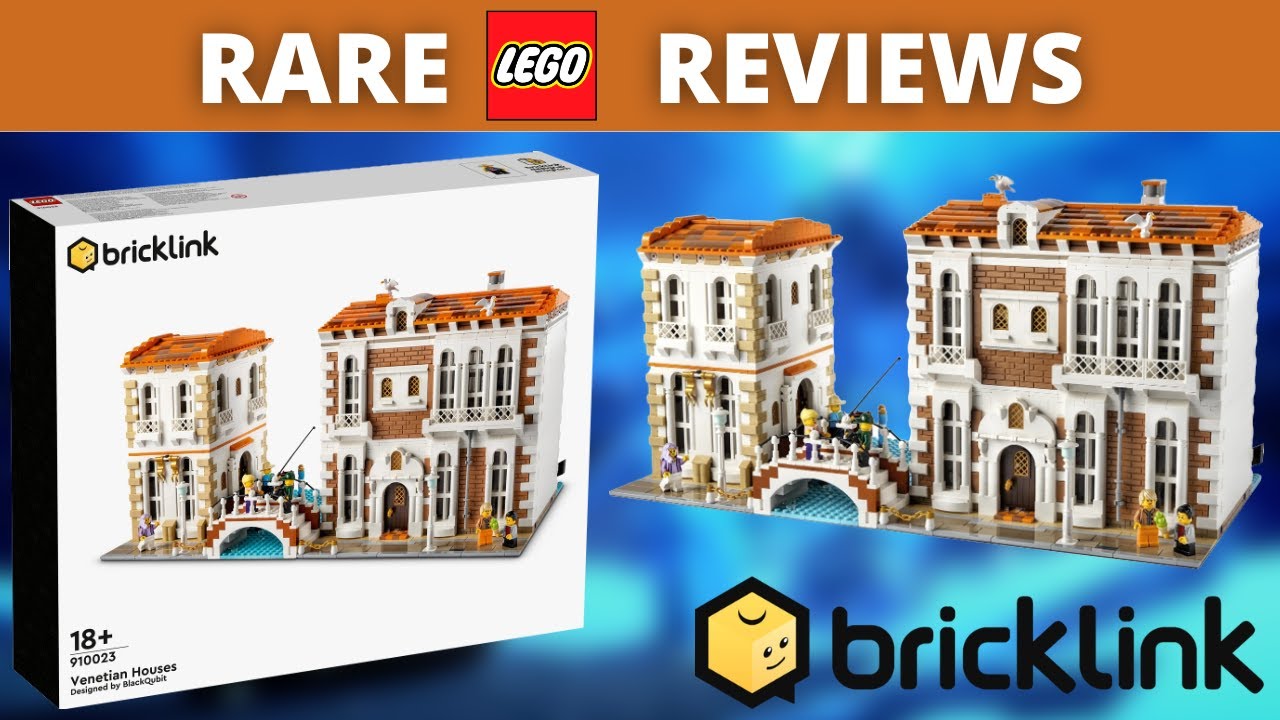 910023 Venetian Houses - Bricklink Designer Program RARE LEGO Review!