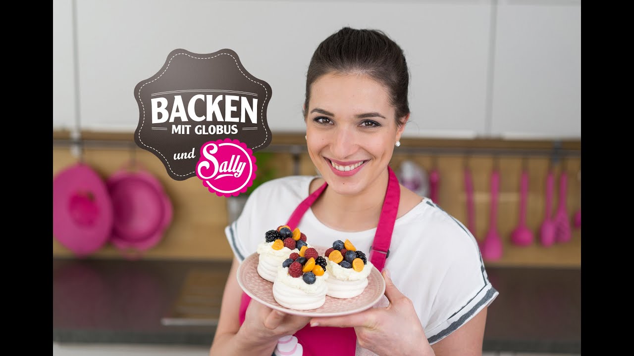 Rezept für Mini Pavlova | Backen mit Globus & Sallys Welt #6