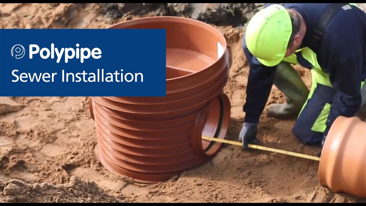 Sewer Installation Time - Plastics vs Concrete Sewer Pipes | Polypipe Civils
