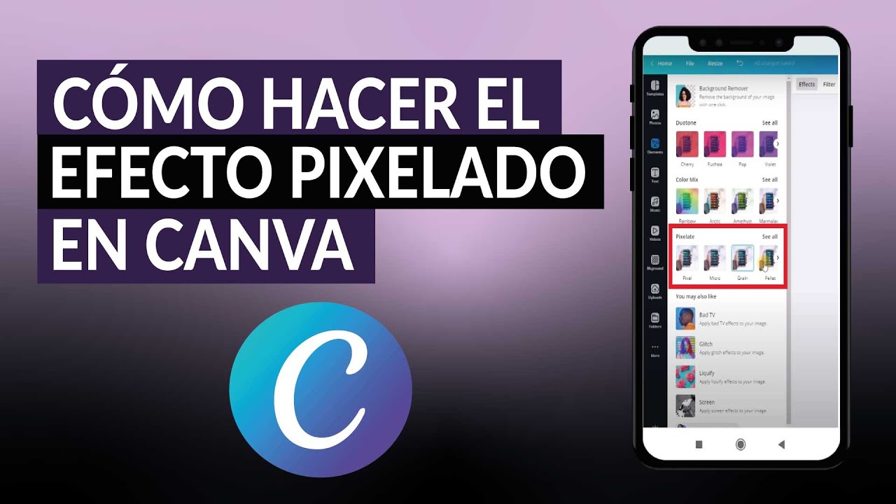 &iquest;C&oacute;mo hacer efecto pixelado en CANVA? - Paso a paso