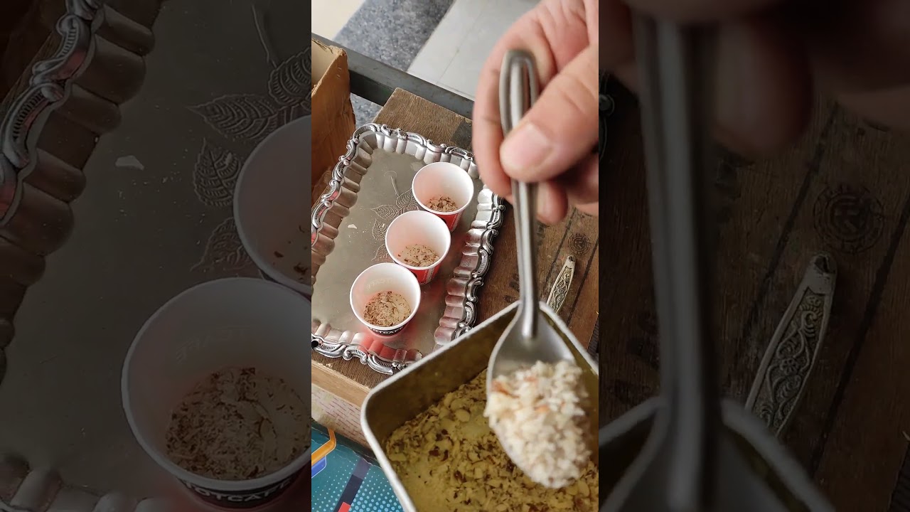 making of kawa drink . Kashmir famous 🔥 #bengali #youtubeshorts #kawa #kashmir #unboxing