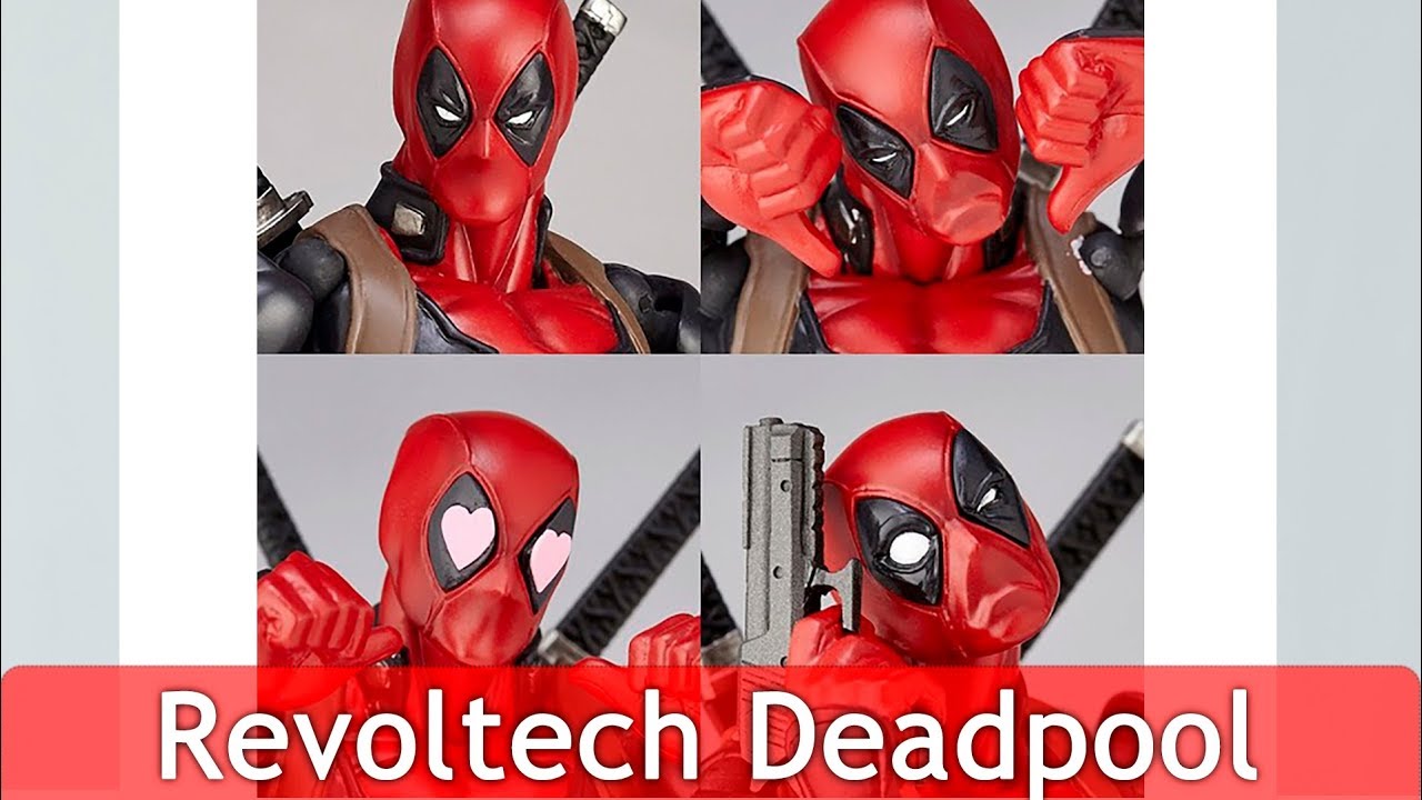 обзор фигурки Revoltech - Deadpool - Amazing Yamaguchi No.001
