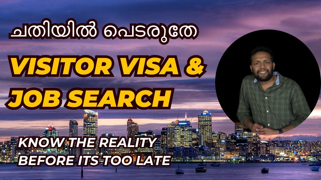 The reality of VISITOR VISA & JOB SEARCH in New Zealand Malayalam #malayalam #jobsearch #nz #kerala